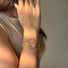 Ekaa Bangle | 18K Gold Plated