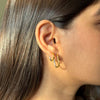 Deux Hoops Stack| Set of 2